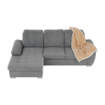 Coltar, tesatura gri, stanga, EVANGELIN