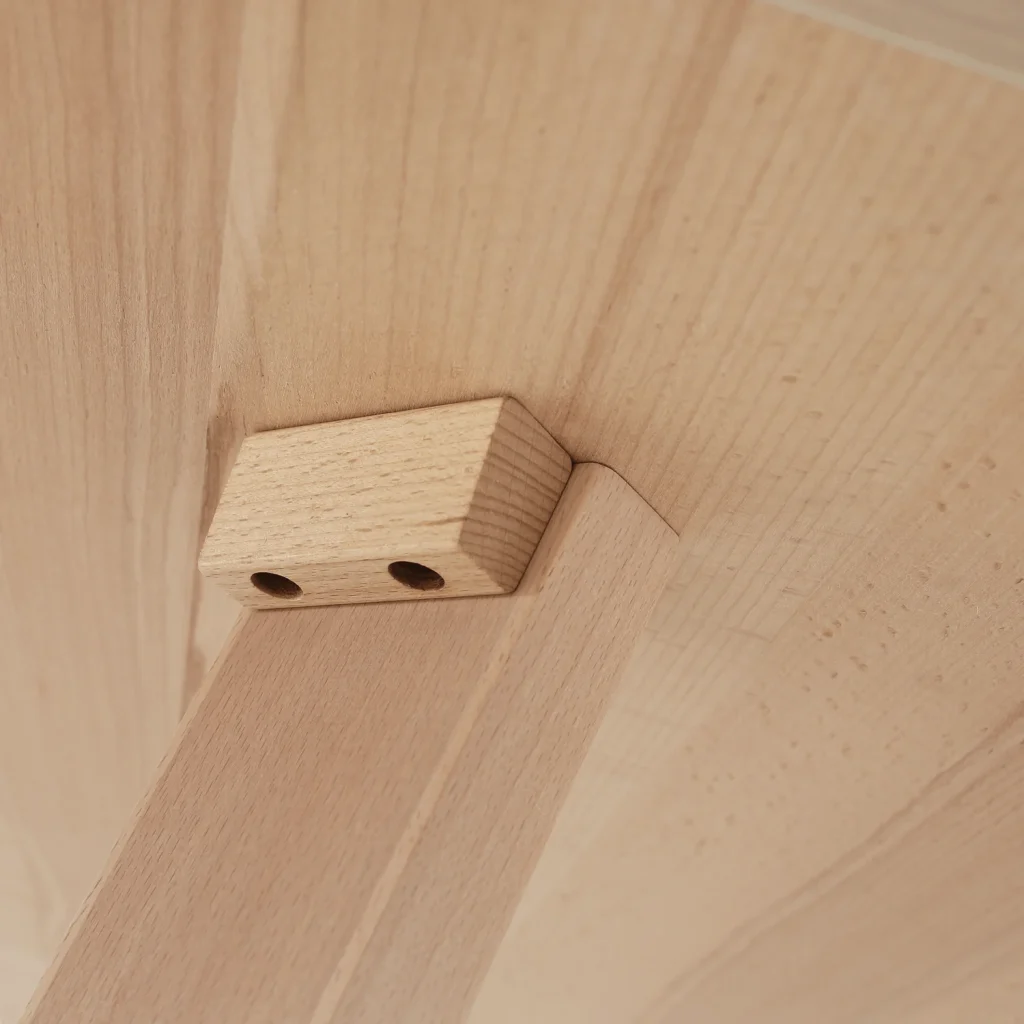 Set dining, fag deschis / tesatura gri, GALIO 1 + 4