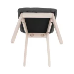 Set dining, fag deschis / tesatura gri, GALIO 1 + 4