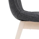 Set dining, fag deschis / tesatura gri, GALIO 1 + 4