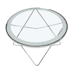 Coltar universal, maro, VISBY