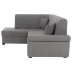 Canapea extensibila, suvite gri, stanga, FOSA ROH