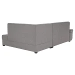 Canapea extensibila, suvite gri, dreapta, FOSA ROH