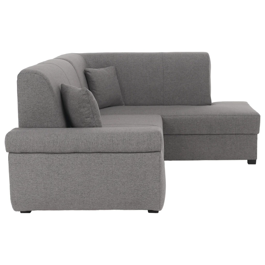 Canapea extensibila, suvite gri, dreapta, FOSA ROH