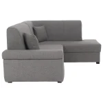 Canapea extensibila, suvite gri, dreapta, FOSA ROH