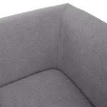 Canapea extensibila, suvite gri, dreapta, FOSA ROH