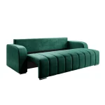 Canapea extensibila, culoare smarald, PORIMA