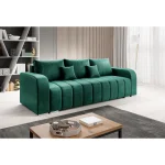 Canapea extensibila, culoare smarald, PORIMA