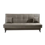 Canapea extensibila cu spatiu depozitare, gri-bej Taupe, URGO