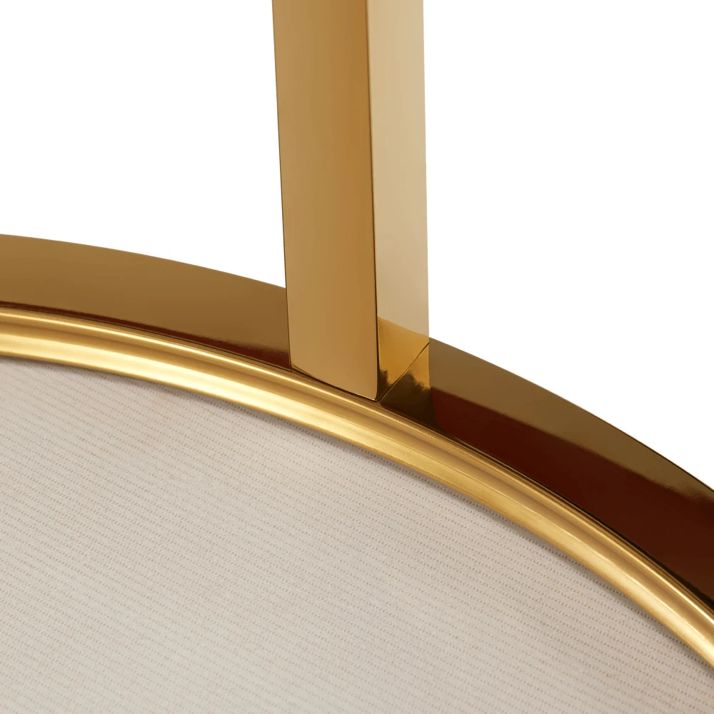 Set 2 mese de cafea, auriu/imitatie de marmura, DEVNET 2 NEW