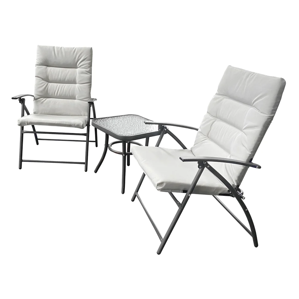 Set gradina 1+2, gri / gri inchis, MUSON