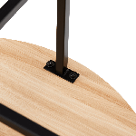 Masuta de cafea, stejar / negru, SAFRON