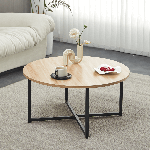 Masuta de cafea, stejar / negru, SAFRON