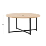 Masuta de cafea, stejar / negru, SAFRON