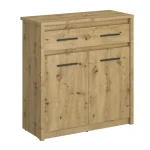 Comoda 2D1S, stejar Artisan, AIRON