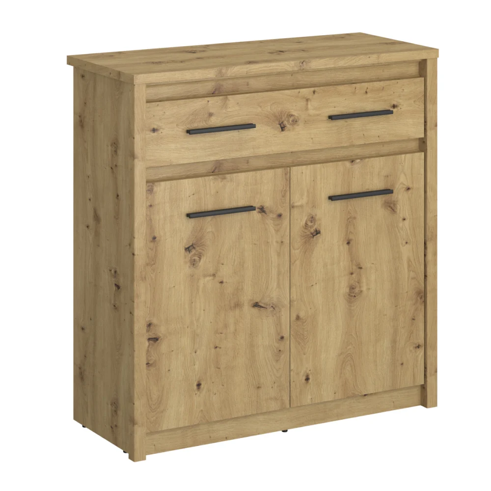 Comoda 2D1S, stejar Artisan, AIRON