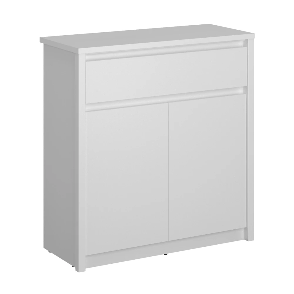 Comoda 2D1S, alba, ERODIN