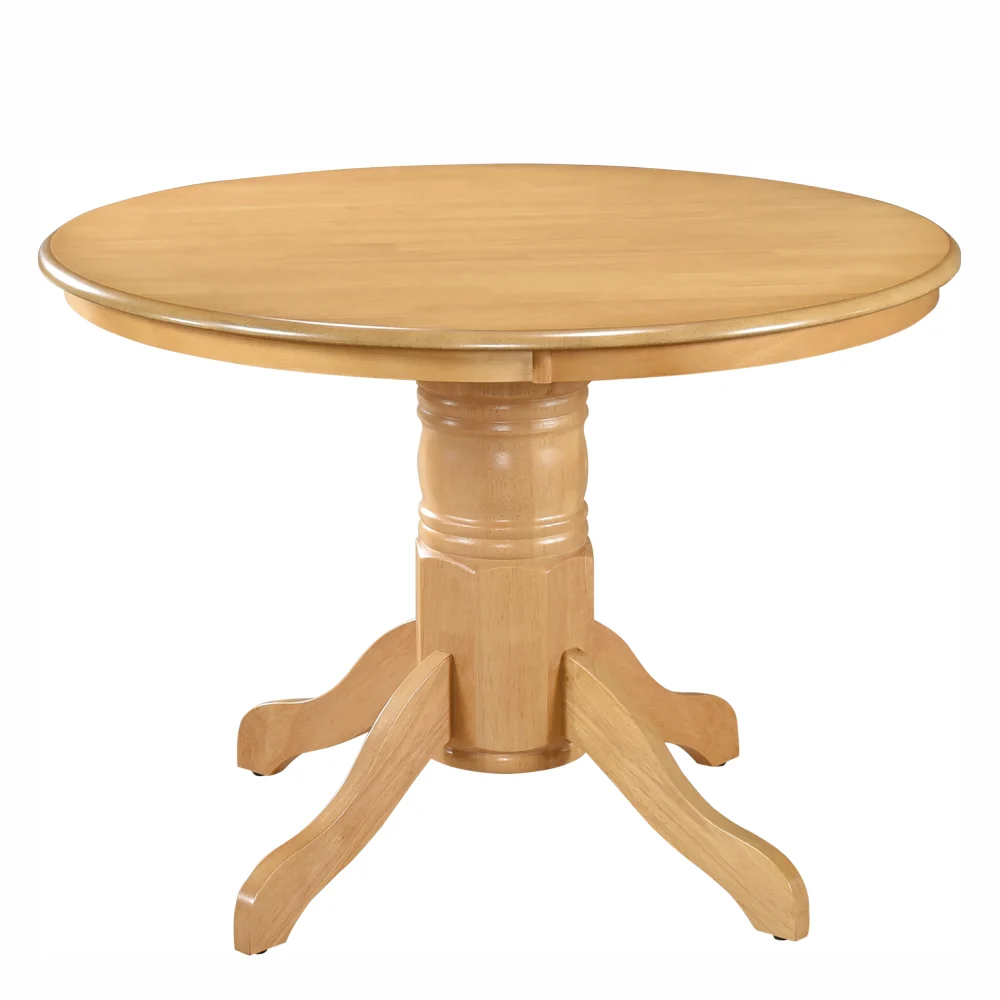 Masa de sufragerie, stejar deschis, diametru 106 cm, TABLOS