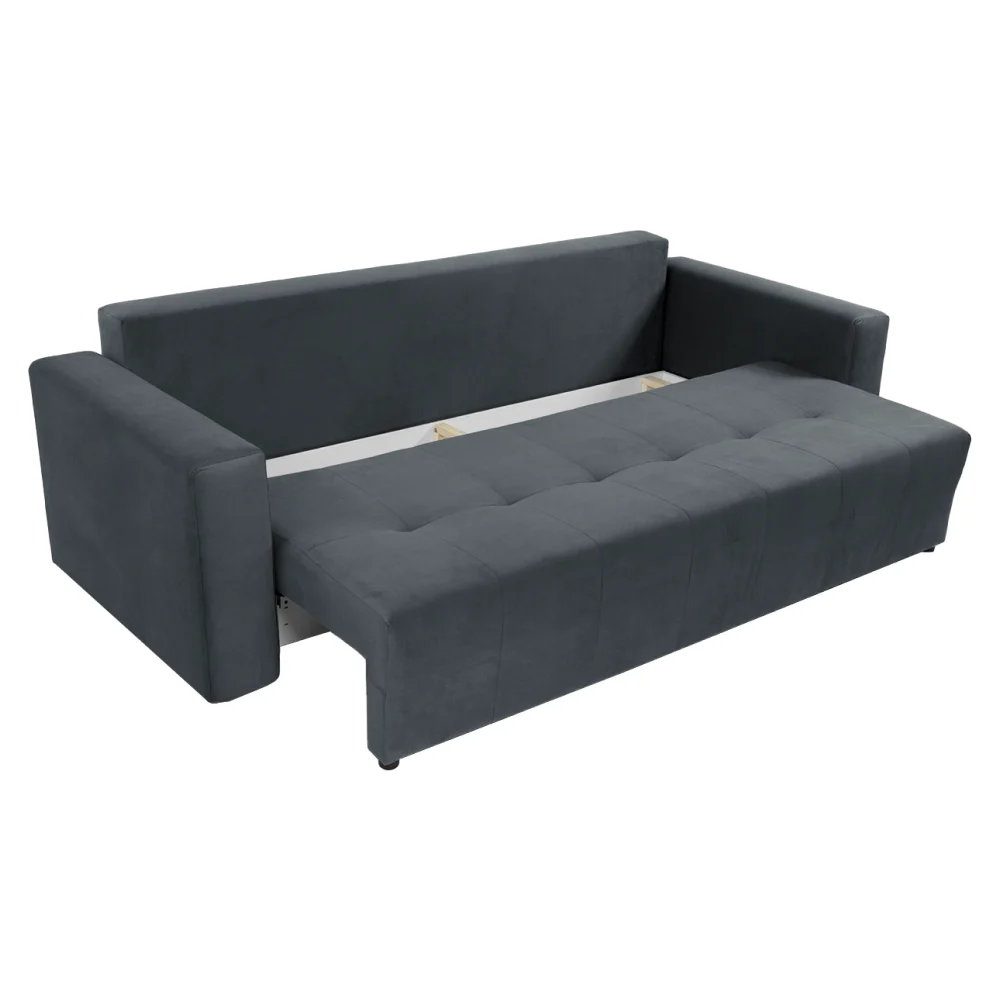 Canapea extensibila, gri, MARIK