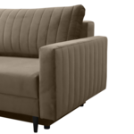 Canapea extensibila, gri-bej Taupe, PALEM