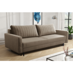 Canapea extensibila, gri-bej Taupe, PALEM