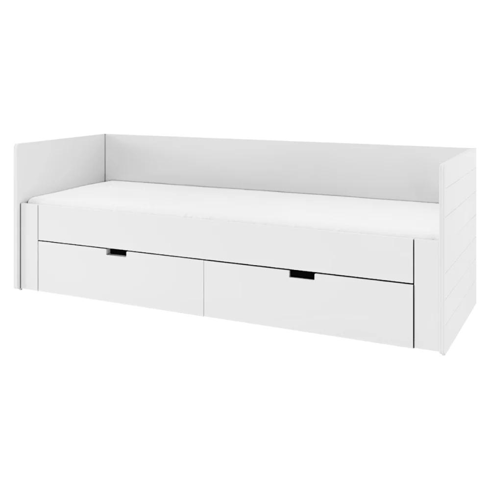 Pat extensibil, alb, 90/180x200, ANTONY