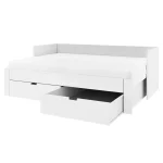 Pat extensibil, alb, 90/180x200, ANTONY