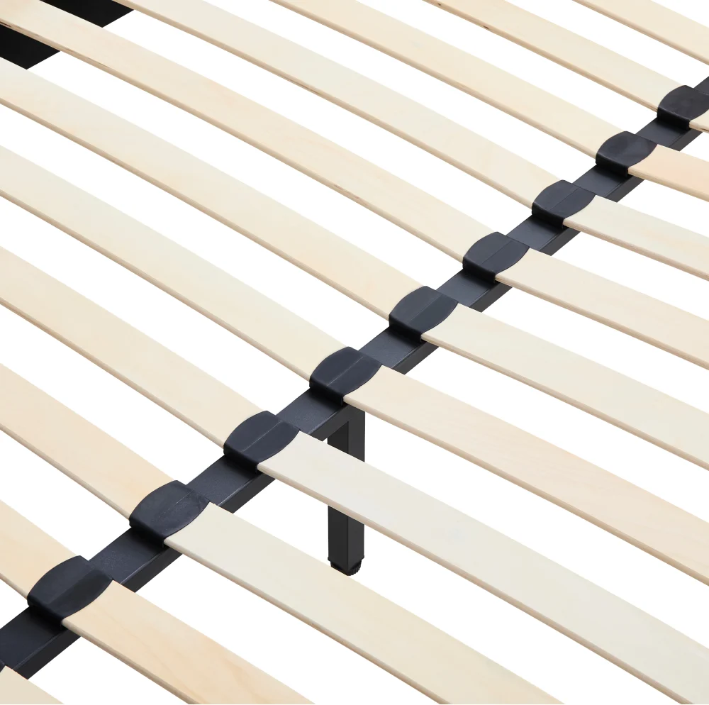 Pat tapitat, 140x200, tesatura roz Velvet, ISADORA