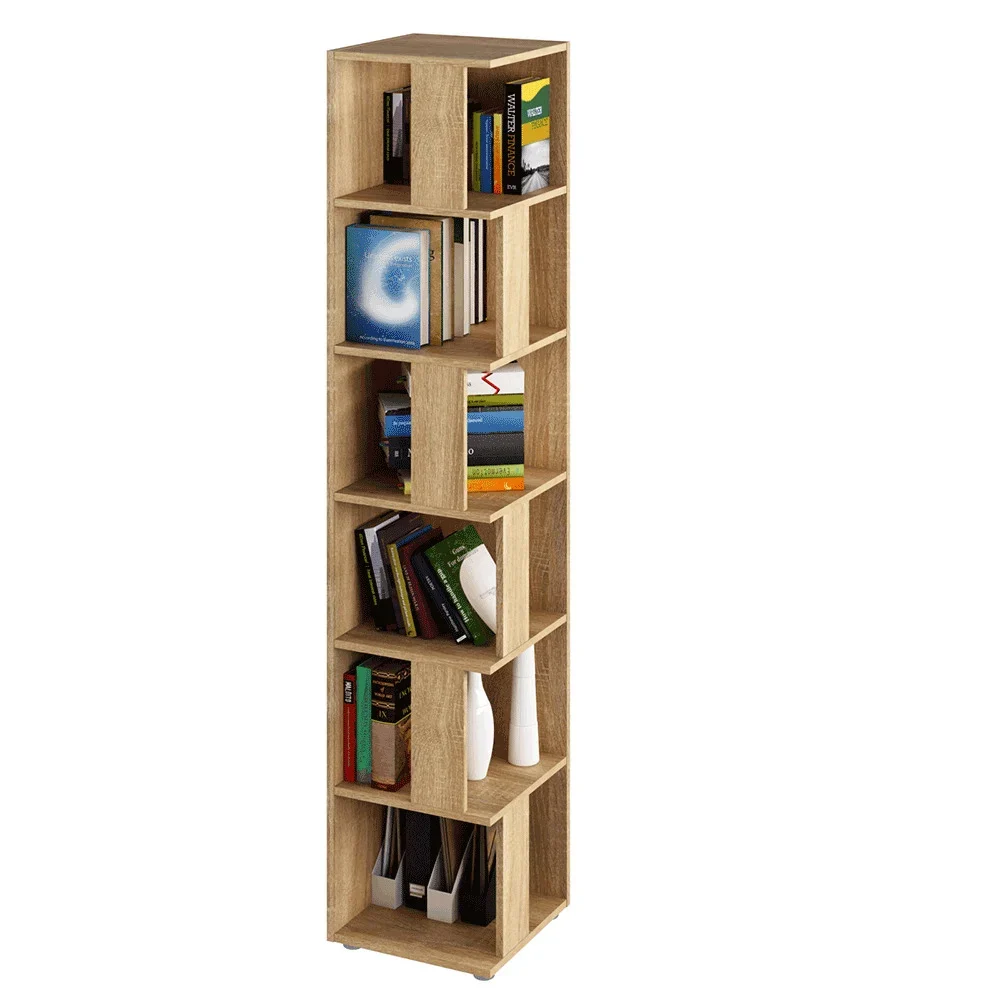 Mobila de living, PAL/MDF, stejar deschis/stejar inchis, KORINA