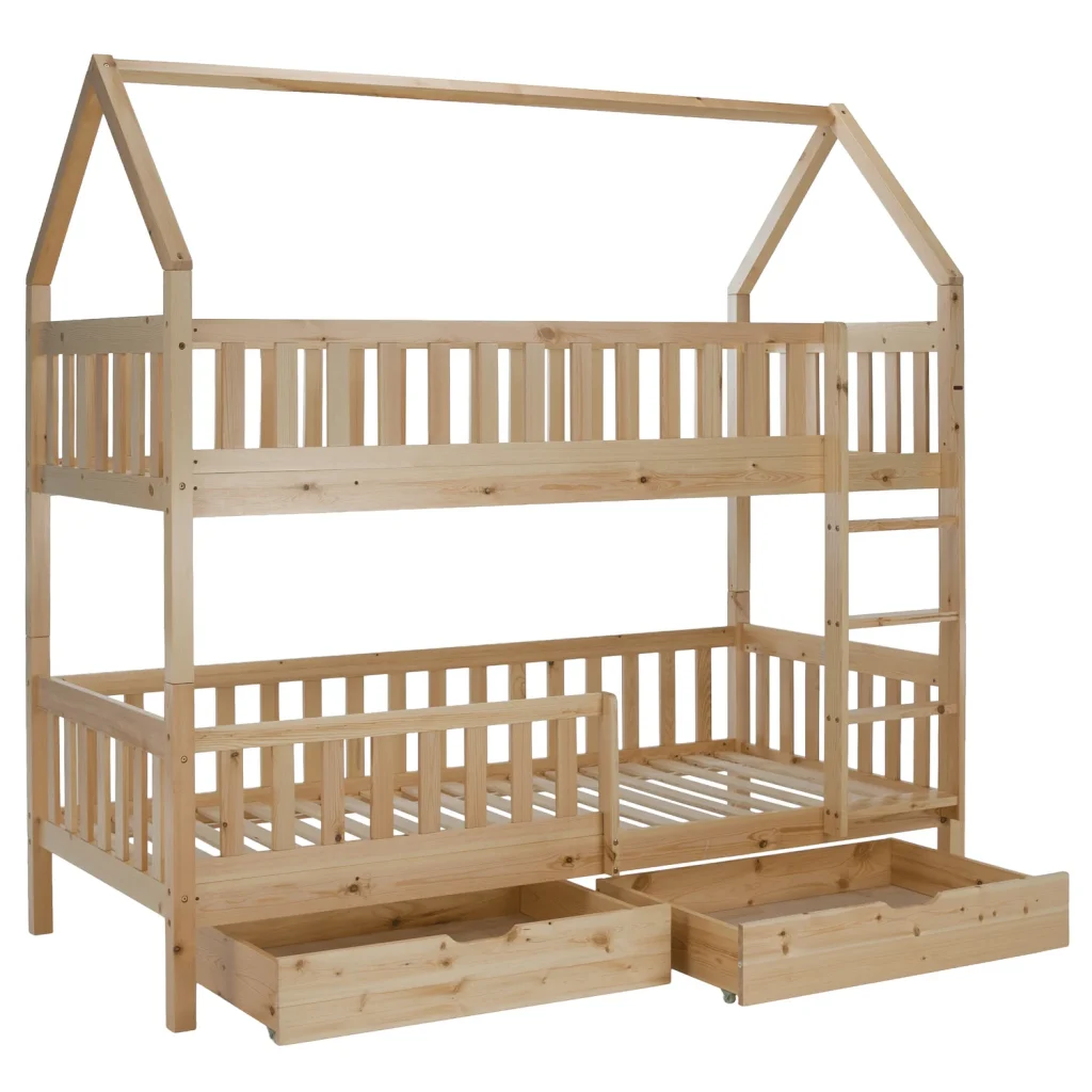 Pat supraetajat Montessori, natural, VENITA TYP 2