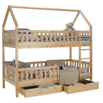 Pat supraetajat Montessori, natural, VENITA TYP 2