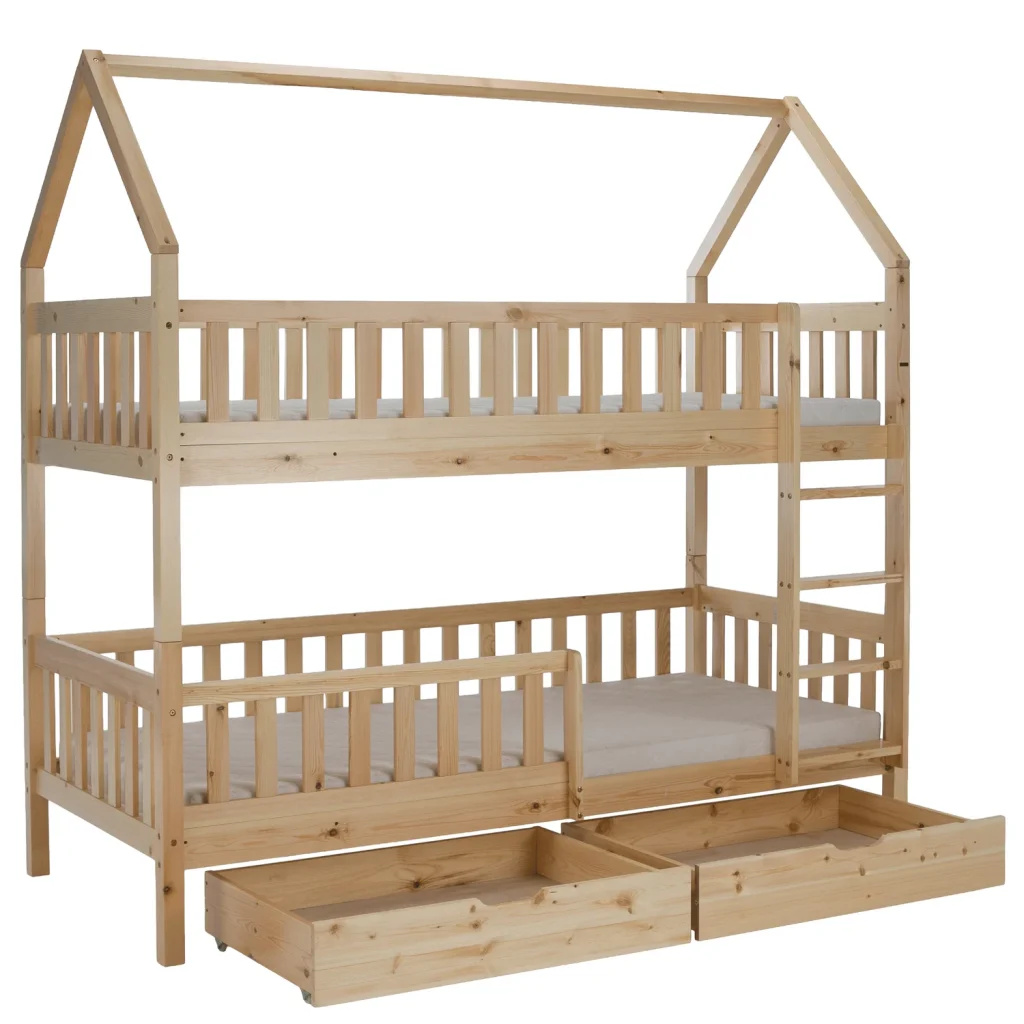 Pat supraetajat Montessori, natural, VENITA TYP 2