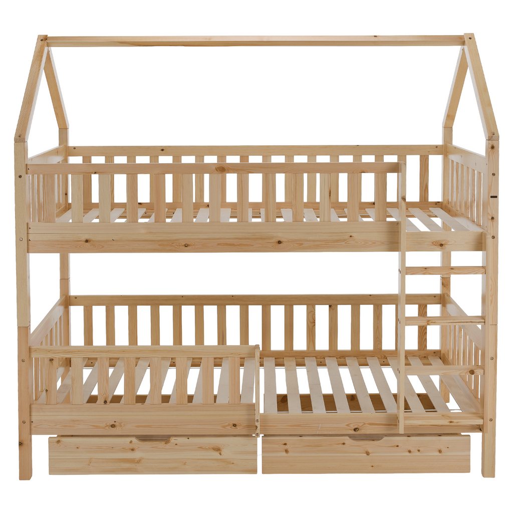 Pat supraetajat Montessori, natural, VENITA TYP 2