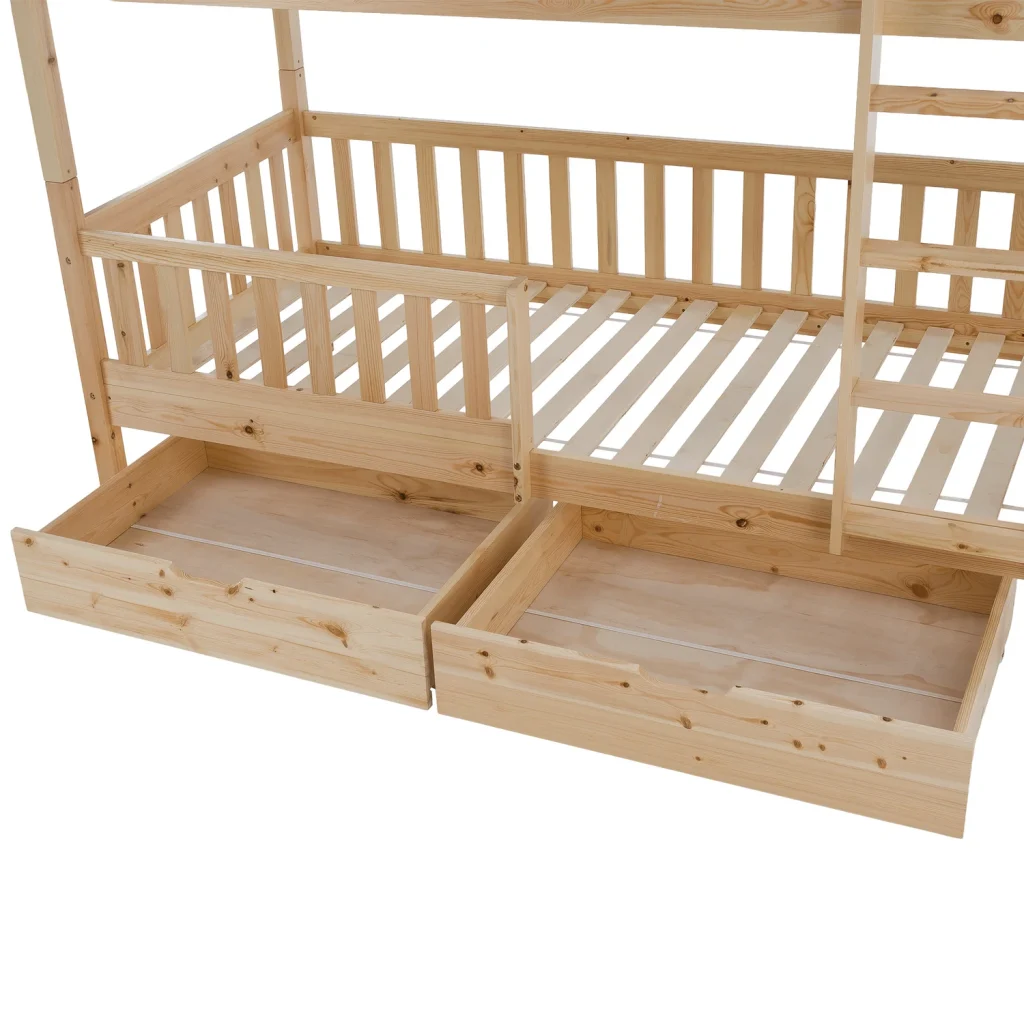 Pat supraetajat Montessori, natural, VENITA TYP 2