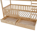 Pat supraetajat Montessori, natural, VENITA TYP 2