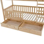 Pat supraetajat Montessori, natural, VENITA TYP 2