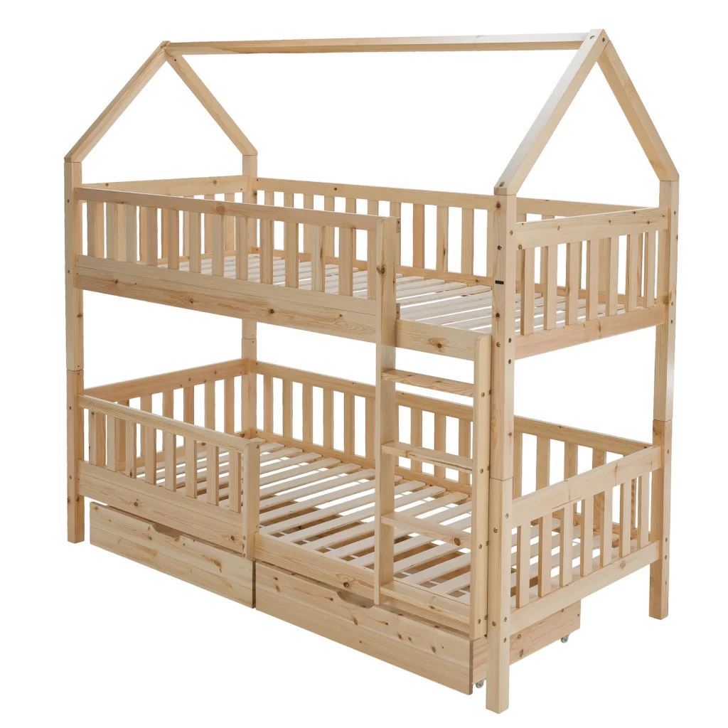 Pat supraetajat Montessori, natural, VENITA TYP 2