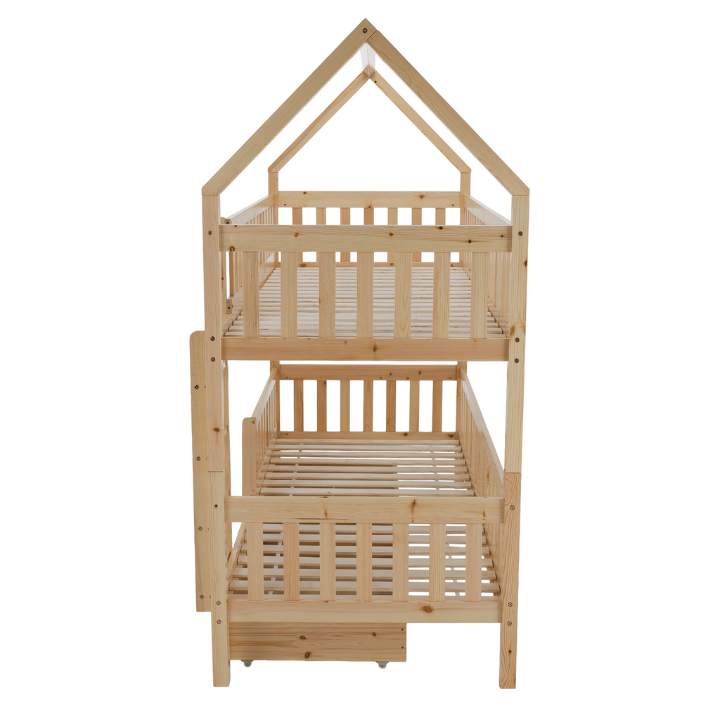 Pat supraetajat Montessori, natural, VENITA TYP 2