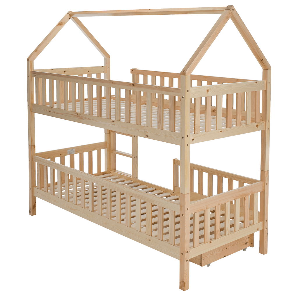 Pat supraetajat Montessori, natural, VENITA TYP 2