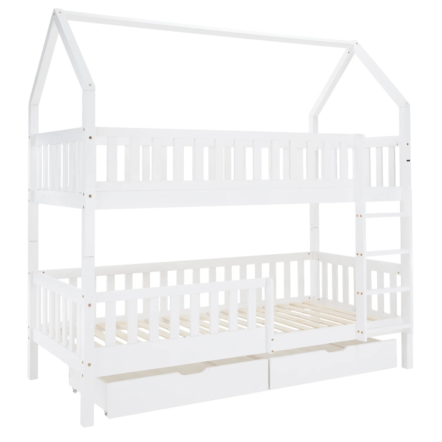 Pat supraetajat Montessori, alb, VENITA TYP 2