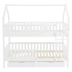 Pat supraetajat Montessori, alb, VENITA TYP 2