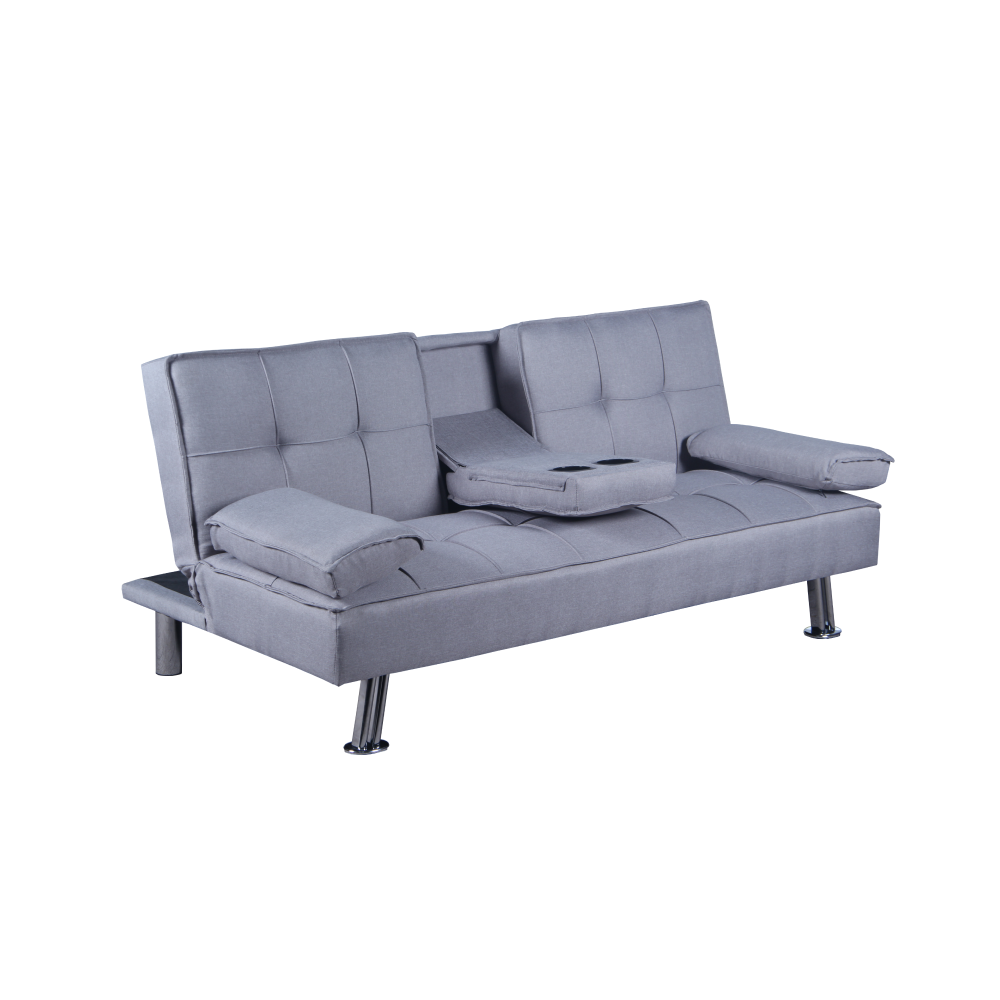 Canapea extensibila, gri, GOLDIA NEW