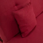 Canapea extensibila, rosu, ALADA