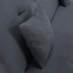 Canapea extensibila, gri, ALADA