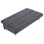 Canapea extensibila, gri, ALADA