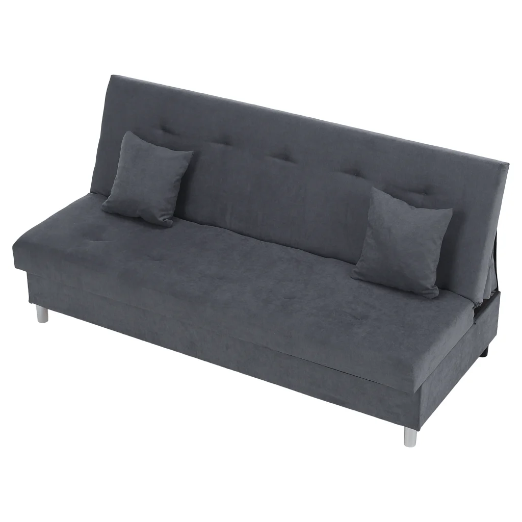 Canapea extensibila, gri, ALADA