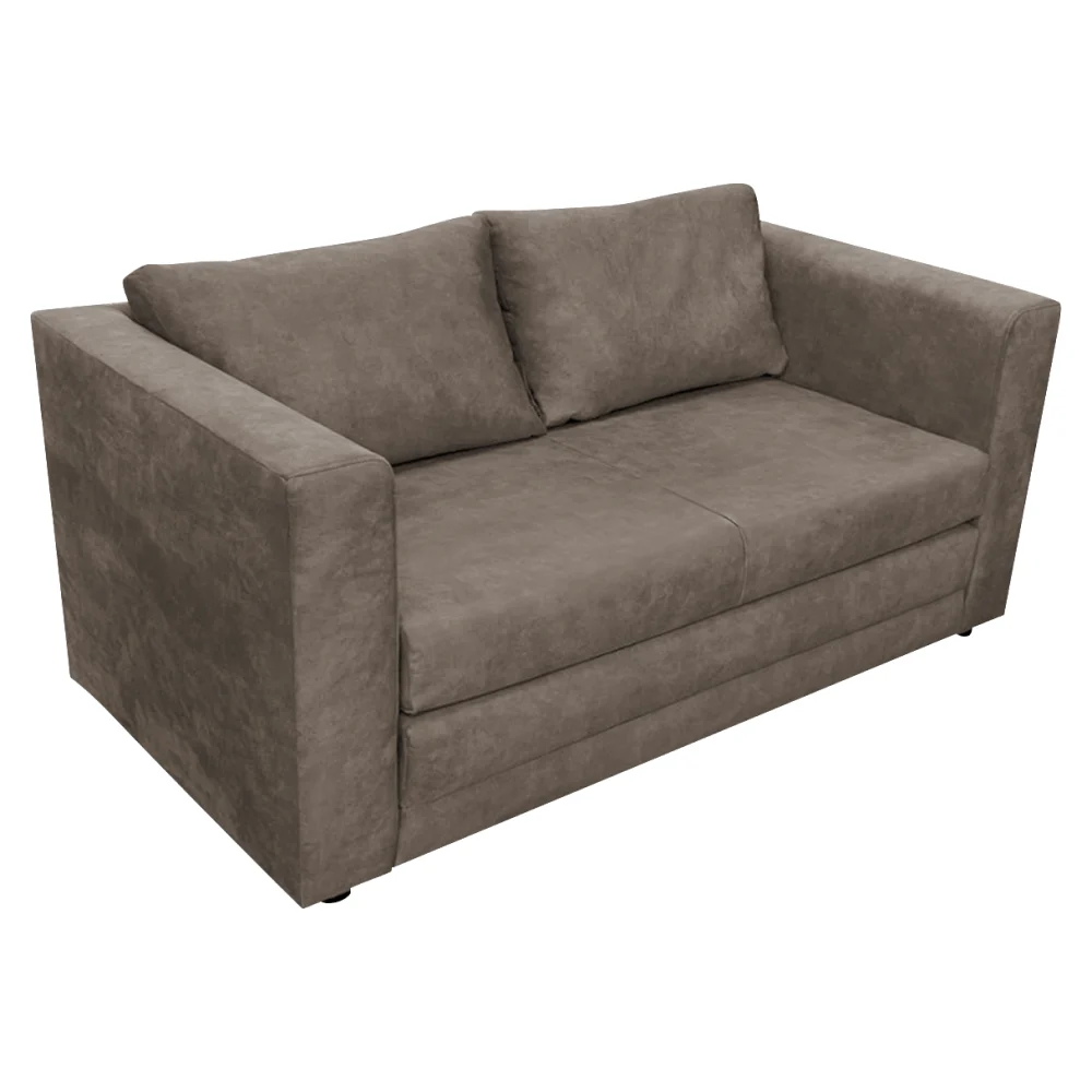 Canapea extensibila, gri-maro Taupe, BEJA