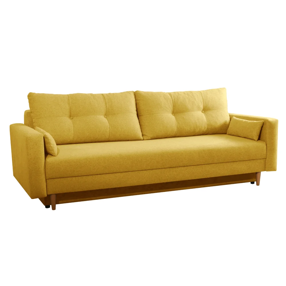 Canapea extensibila, galben, BONYK