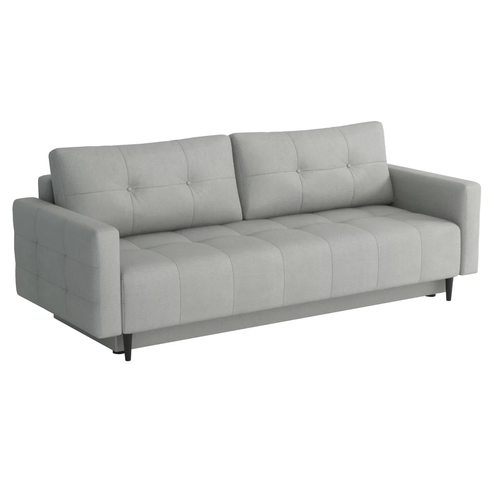 Canapea extensibila, gri deschis, DORY