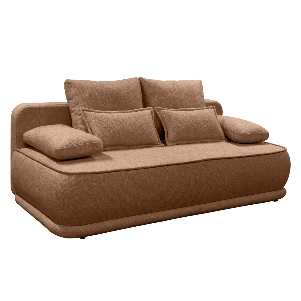 Canapea extensibila, melir maro, LAGO